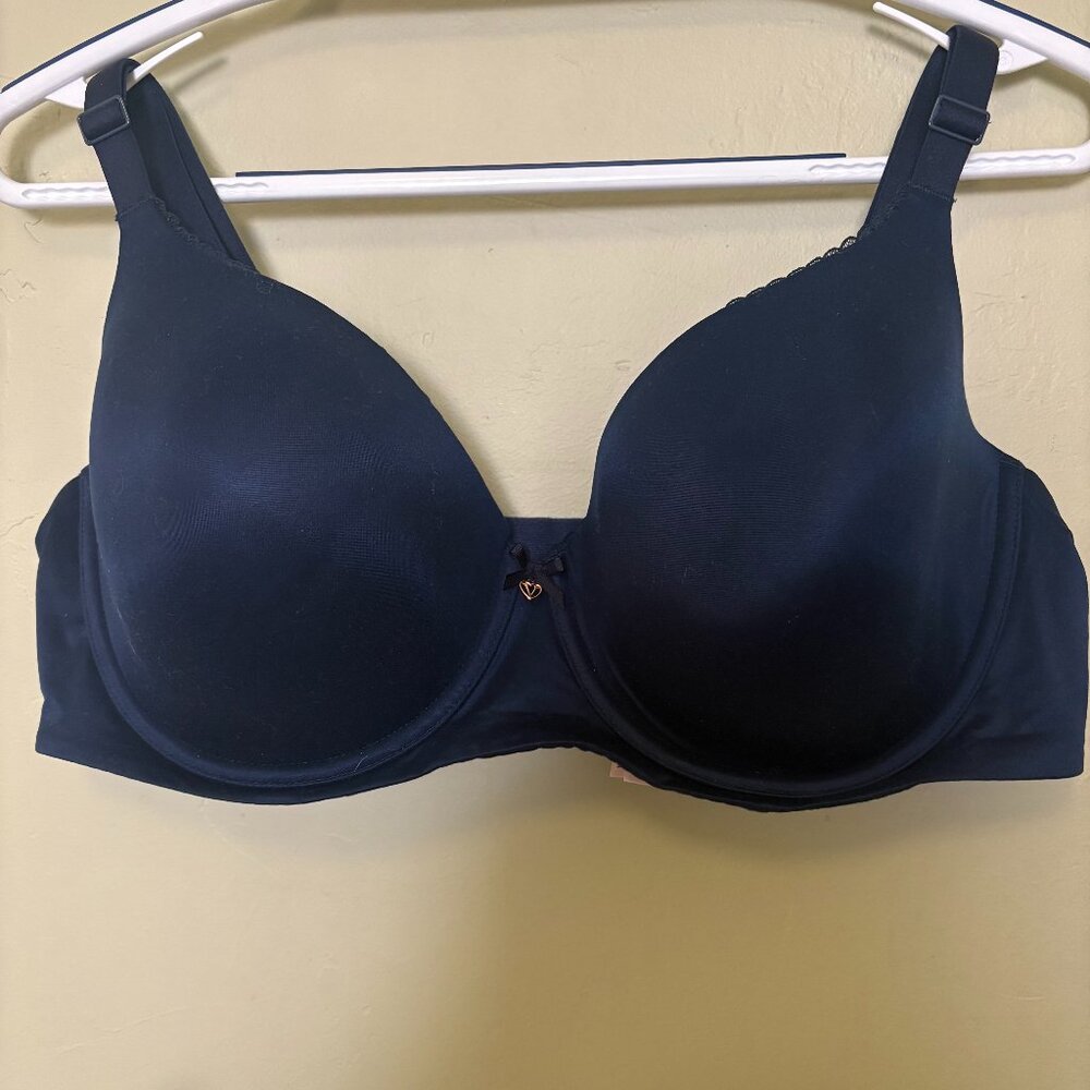 Victoria's Secret Dream Angels Demi Bra, Lightly lined, Navy Color